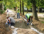 Благоустрій тижня. Основна увага пішохідним зонам