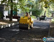 У Нікополі продовжують ремонт внутрішньоквартальних доріг