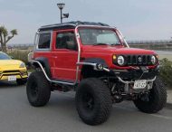 Suzuki Jimny превратили в бигфут