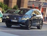 Обновленный Volkswagen Tiguan снова попался фотошпионам