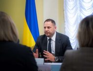 Керівник Офісу Президента Андрій Єрмак зустрівся з послами країн Групи семи та ЄС