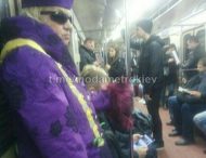 Курьез дня: в киевском метро заметили «королеву»