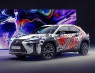 Lexus представил «татуированный» автомобиль